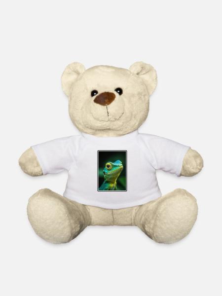 Eidechsen Eidechse - Teddy - Weiß