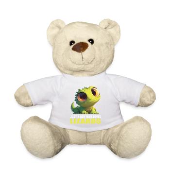 Lézards Lézard - Nounours - blanc - Devant