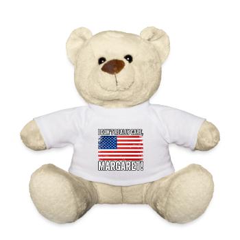 Je m’en fiche vraiment de Margaret Gift - Nounours - blanc - Devant