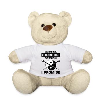 Cadeaux d’acupuncteur Design Médecine Chinoise - Nounours - blanc - Devant