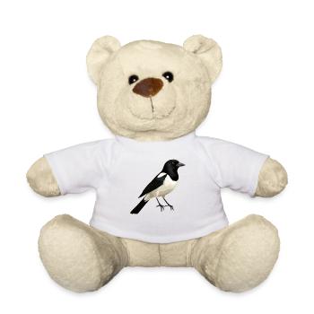 Magpies Magpie - Teddy Bear - white - Front