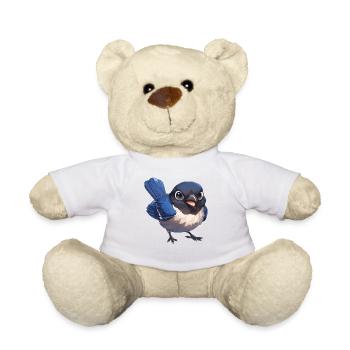 Magpies Magpie - Teddy Bear - white - Front