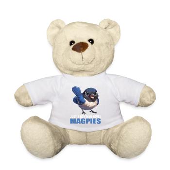 Magpies Magpie - Teddy Bear - white - Front