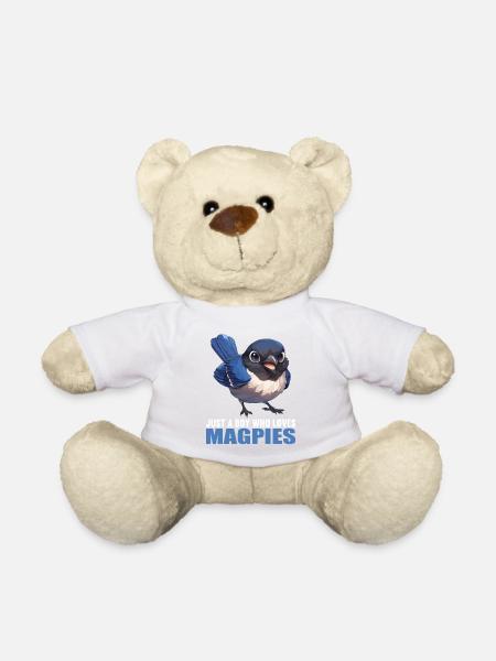 Elstern Elster - Teddy - Weiß