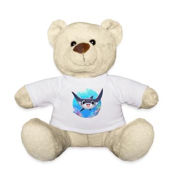 Manta Rays Manta Rays - Teddy Bear - white - Front