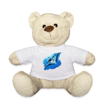 Raies manta Raies manta - Nounours - blanc - Devant