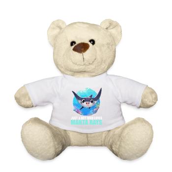 Manta Rays Manta Rays - Teddy Bear - white - Front