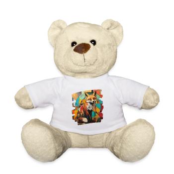 Renard - Nounours - blanc - Devant