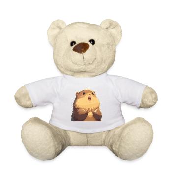 Marmottes Marmottes - Nounours - blanc - Devant