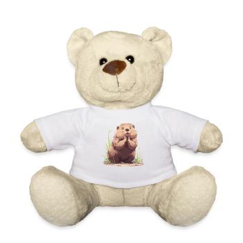 Marmottes Marmottes - Nounours - blanc - Devant
