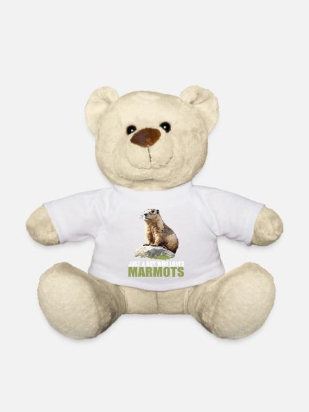 Marmottes Marmottes - Nounours - blanc