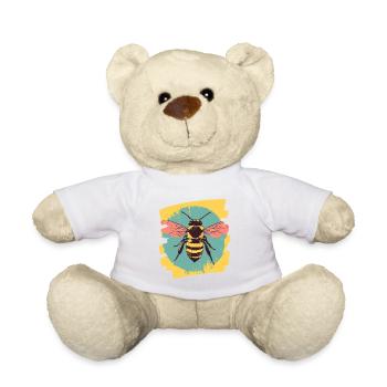 Abeille - Nounours - blanc - Devant
