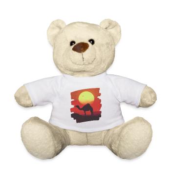 Camel - Teddy Bear - white - Front