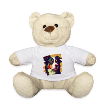 Australian Shepherd - Teddy - Weiß - Vorne