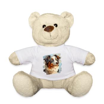 Berger australien - Nounours - blanc - Devant