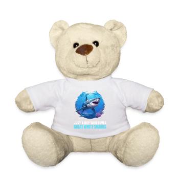 Grands requins blancs Grand requin blanc - Nounours - blanc - Devant