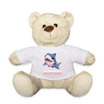 Grands requins blancs Grand requin blanc - Nounours - blanc - Devant