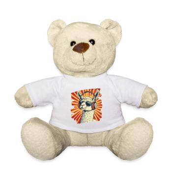 Lama Kopfhörer - Teddy - Weiß - Vorne