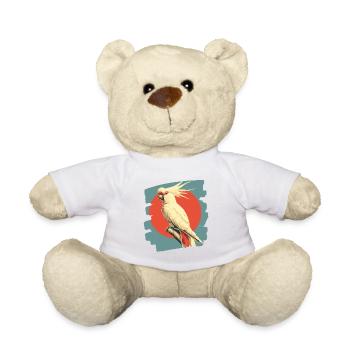 Cockatoo - Teddy Bear - white - Front