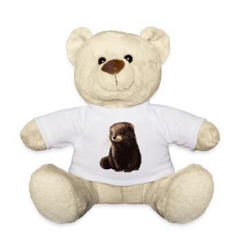 Nerze Nerz - Teddy - Weiß - Vorne