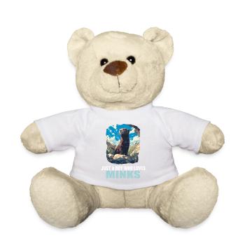 Nerze Nerz - Teddy - Weiß - Vorne