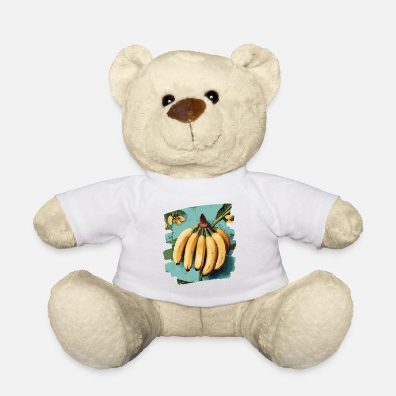 Banane - Teddy - Weiß