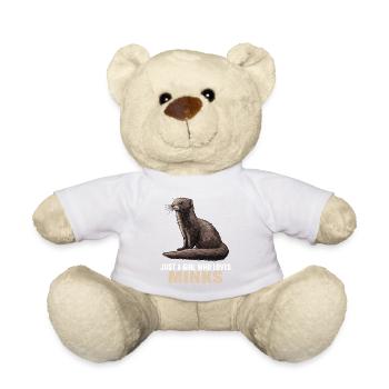 Nerze Nerz - Teddy - Weiß - Vorne