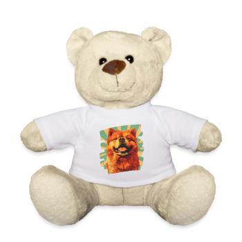 Chow Chow - Teddy - Weiß - Vorne