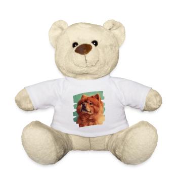 Chow Chow - Teddy - Weiß - Vorne