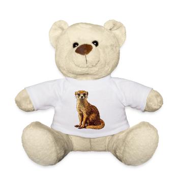 La mangouste de mangouste - Nounours - blanc - Devant