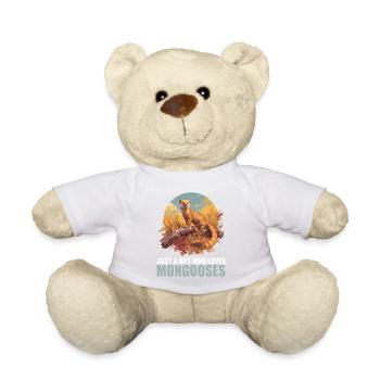 La mangouste de mangouste - Nounours - blanc - Devant