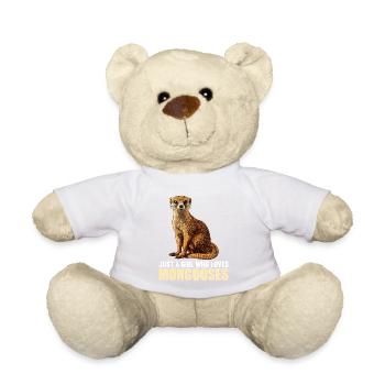 La mangouste de mangouste - Nounours - blanc - Devant