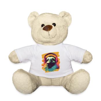 Faultier - Teddy - Weiß - Vorne