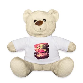 Flamingo - Teddy - Weiß - Vorne