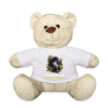 Mountain gorillas Mountain gorilla - Teddy Bear - white - Front