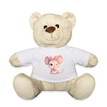 Souris Souris - Nounours - blanc - Devant