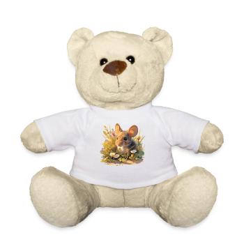 Souris Souris - Nounours - blanc - Devant