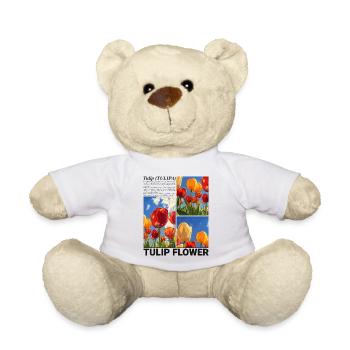 Tulpe Frühling Natur Blume Botanik Geschenk - Teddy - Weiß - Vorne