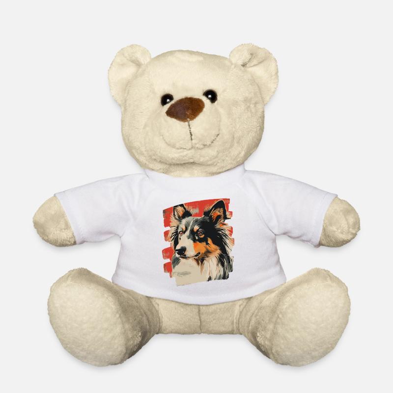 Collie - Teddy - Weiß