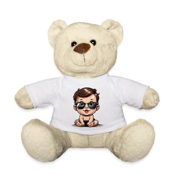 baby comic sonnenbrille - Teddy - Weiß - Vorne