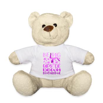 Être à l’envers est mon don de gymnaste drôle normal - Nounours - blanc - Devant