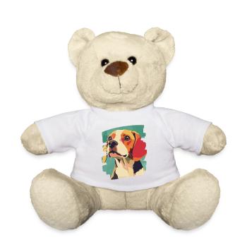 Beagle - Teddy - Weiß - Vorne