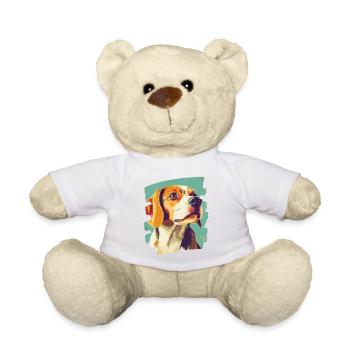 Beagle - Teddy - Weiß - Vorne