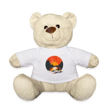 Rudern Grafik - Teddy - Weiß - Vorne