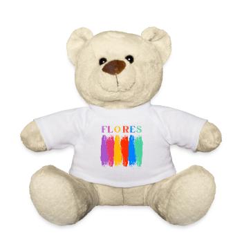 Flores Indonesia - Teddy Bear - white - Front