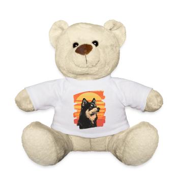 Finnischer Lapphund - Teddy - Weiß - Vorne