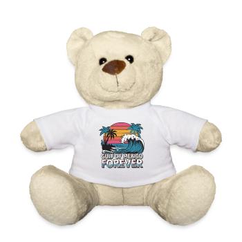 Gulf Of Mexico Oceanic Basin Tourist Spot Travel - Teddy Bear - white - Front
