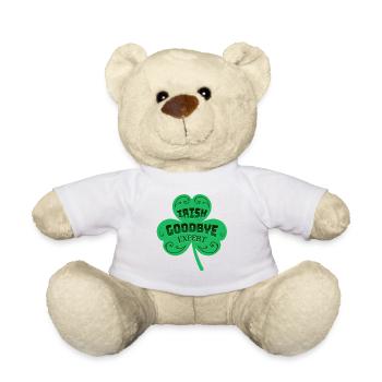 Irlandais Goodbye Expert Green Clovers St Patricks Day - Nounours - blanc - Devant