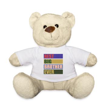 Le meilleur Big Brother de tous les temps ! Meilleur Big Brother de tous les temps - Nounours - blanc - Devant
