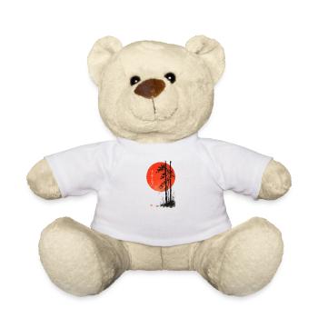 Tall and Gentle Bamboo - Teddy Bear - white - Front